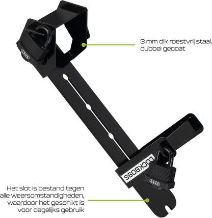 5 x Lockboss L1 met Abus sloten (Ouxi fatbike V8)